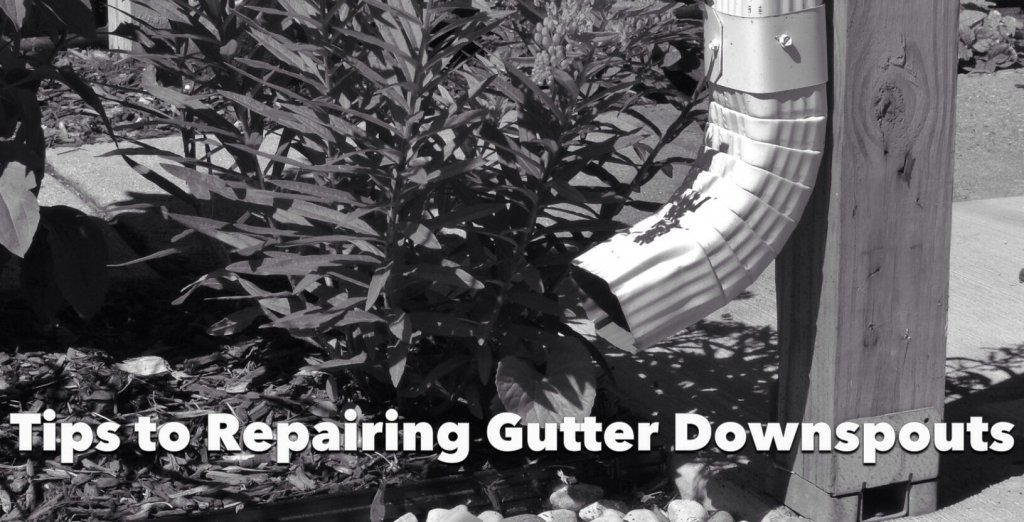 How to Repair Gutter Downspouts