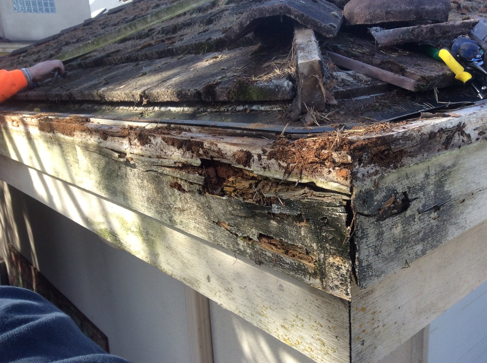 Hidden Gutter Repair for Kitsilano Home - Rotten Facia Board